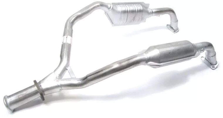 Catalytic Converter Y-Pipe NTC6127 For Range Rover Classic Short Wheelbase SWB, 1990 - 1995