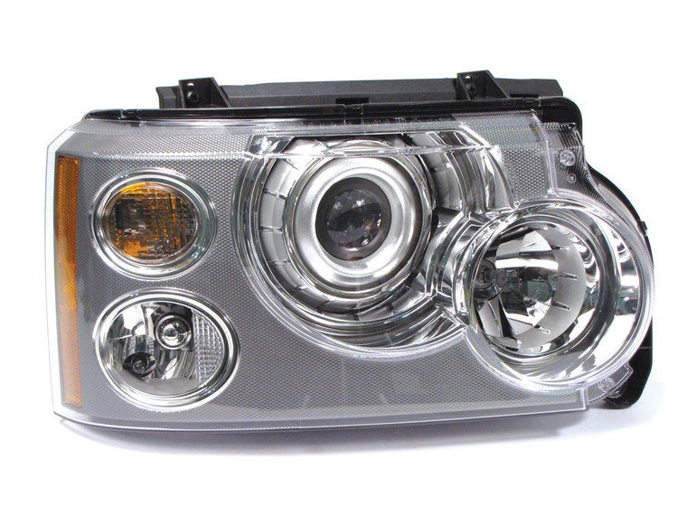 Genuine Headlight Assembly XBC501282LPO, Halogen, Right Hand, For Range Rover Full Size L322, 2006 - 2009