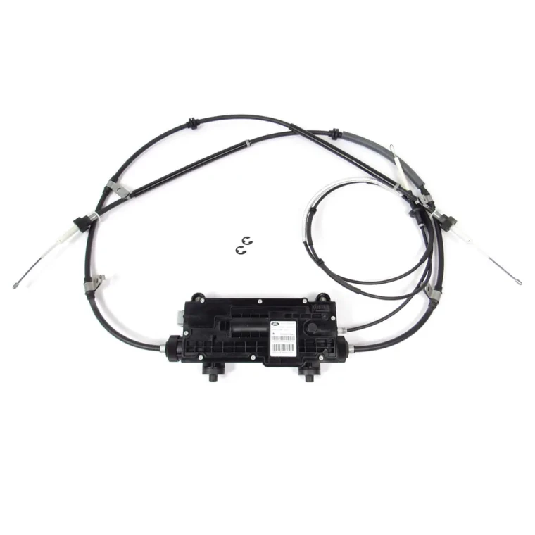 Genuine Parking Brake Actuator With Cables And E-Clips, LR072318 For Land Rover LR4 And Range Rover Sport (See Fitment Years)