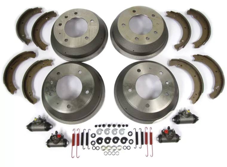 Brake Rebuilding Kit, Front And Rear, For Land Rover Series II And IIA, Suffix 'G', 88-Inch Vehicles Only, Includes Wheel Cylinders, Brake Shoes, And Hardware