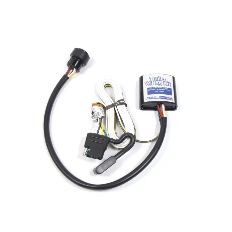 Atlantic British Trailer Wiring Kit YWJ500110, Flat-4 Connector, For Land Rover Discovery I, Defender 90 And 110, And Range Rover Classic (See Fitment Years)