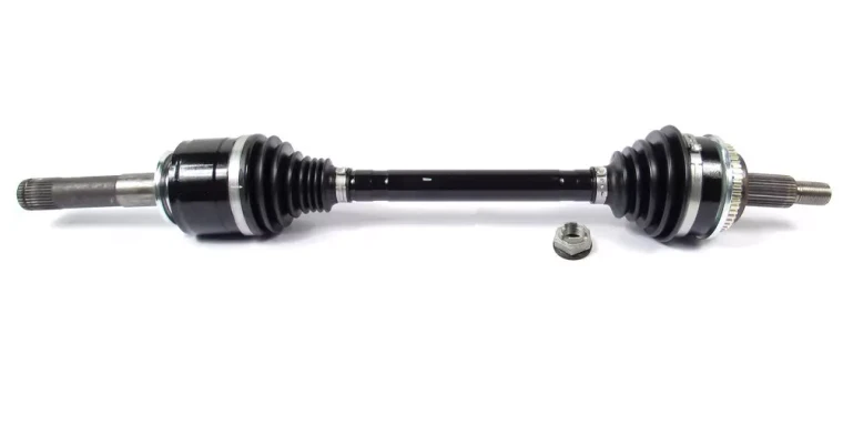 Rear Left Hand Axle Shaft With Nut, Original Equipment LR072065, Without Electronic Differential, For Land Rover LR3, LR4, And Range Rover Sport (See Fitment Years)