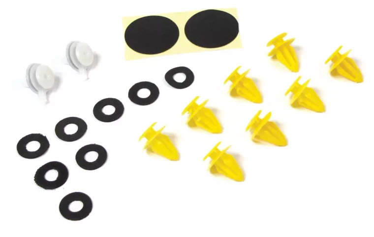 Windshield A-Pillar Exterior Trim Panel Retainer Repair Kit DHB500400 For Land Rover LR3, LR4, Range Rover Sport And Range Rover Full Size L322, 2005 - 2009