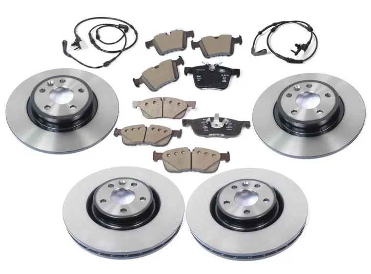 Brake Rebuild Kit, Front And Rear, For Land Rover Discovery Sport, Includes Genuine Pads And Rotors, And Replacement Wear Sensors