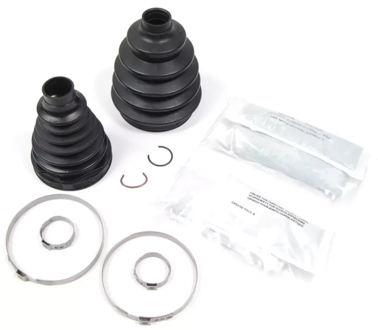 Front CV Boot Kit TDR500110, Includes 2 Boots, Grease And Clamps, For Land Rover LR3, LR4 And Range Rover Sport (See Fitment Years)