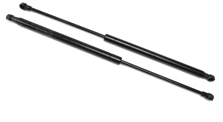 Struts For Rear Upper Tailgate BHE780060, Original Equipment 2-Piece Kit Pair By Stabilus, For Land Rover LR3 And LR4