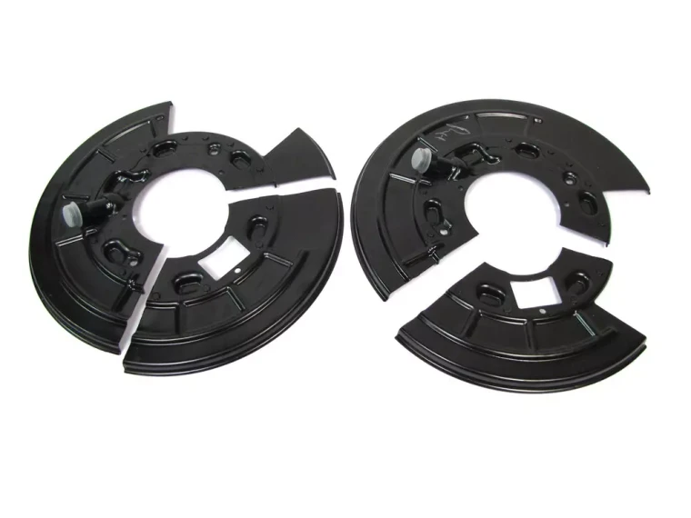 Rear Brake Split Backing Plate Kit, Right And Left Pair LR048812, For Land Rover LR3, LR4 And Range Rover Sport
