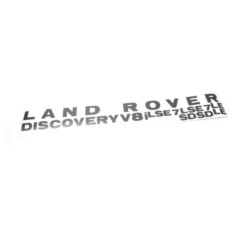 Light Charcoal Decal Package For Discovery I 1994 - 1999