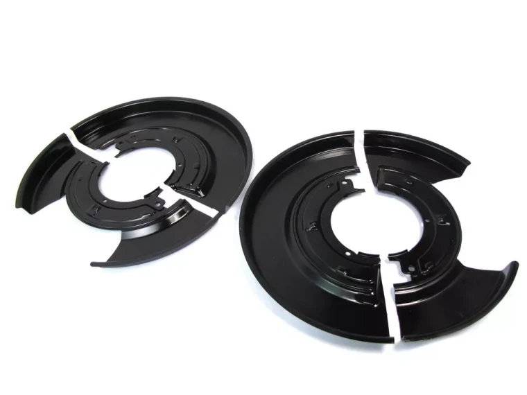 Rear Brake Backing Plate Kit, Left And Right Pair, For Range Rover Full Size L322 2003 - 2009, Includes Easier Install Two-Piece Backing Plates