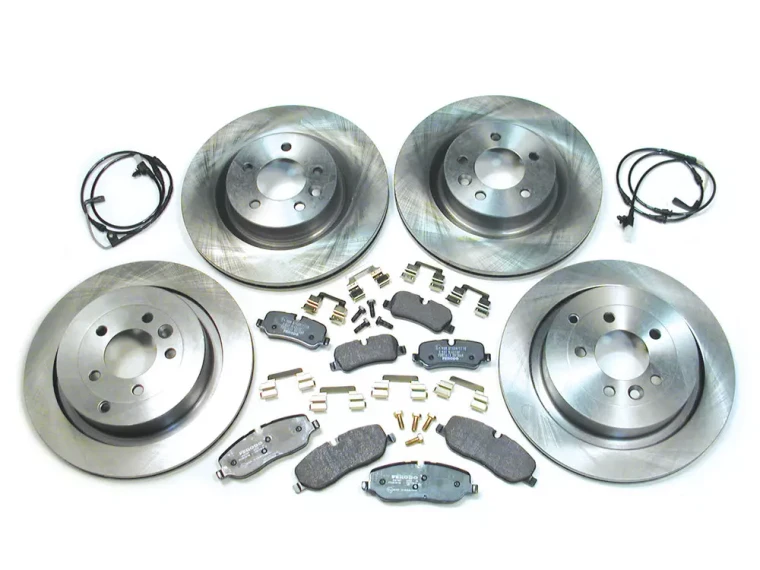 Brake Rebuilding Kit, Front And Rear, Standard Rotors And Textar Pads, For Range Rover Sport 2006 - 2009, Non-Supercharged