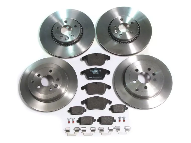 Front And Rear Brake Rebuild Kit With Standard Rotors And Ferodo Brake Pads For Land Rover LR2