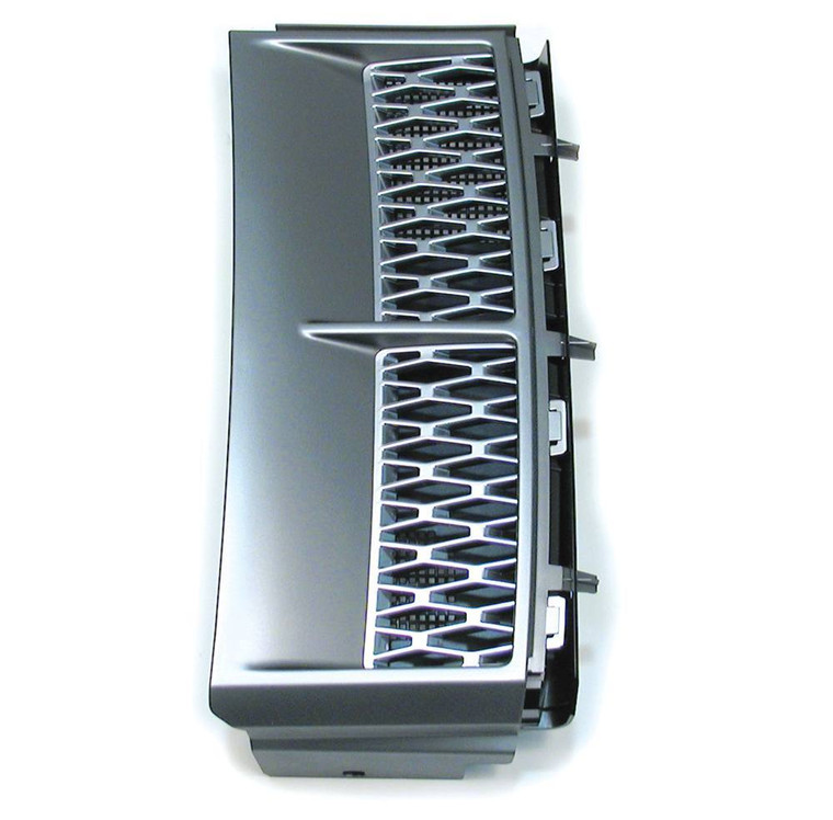 Side Intake Grille Left Hand: Supercharged Style Brunel Metallic