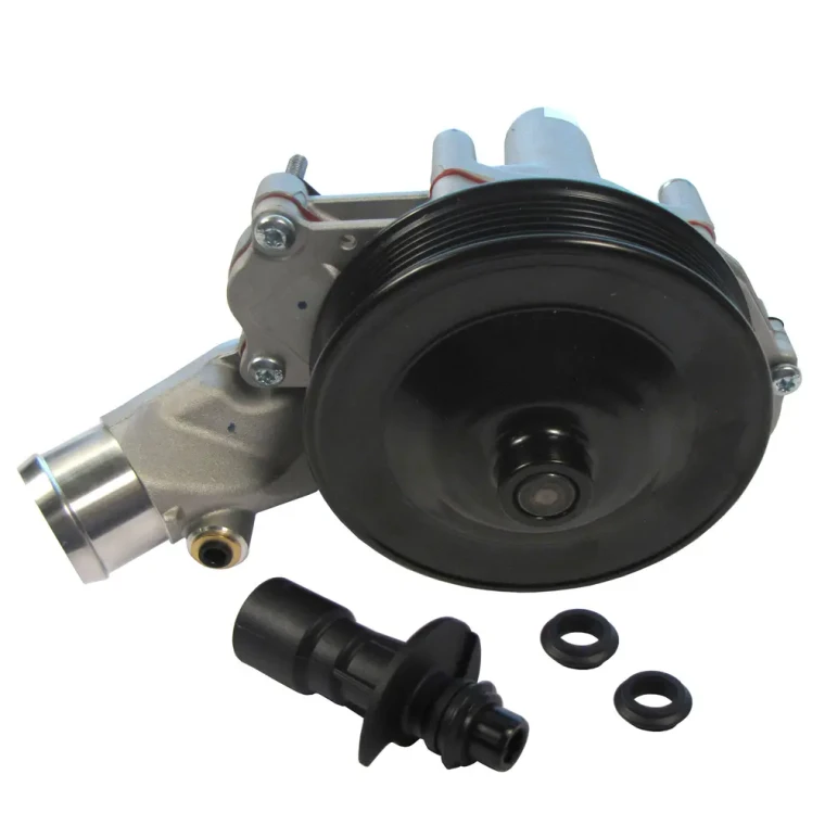 Water Pump Kit LR097165 With Gaskets, Outlet Pipe And O-Rings By ProFlow, For LR4, Range Rover Sport, And Range Rover Full Size (See Fitment Years)
