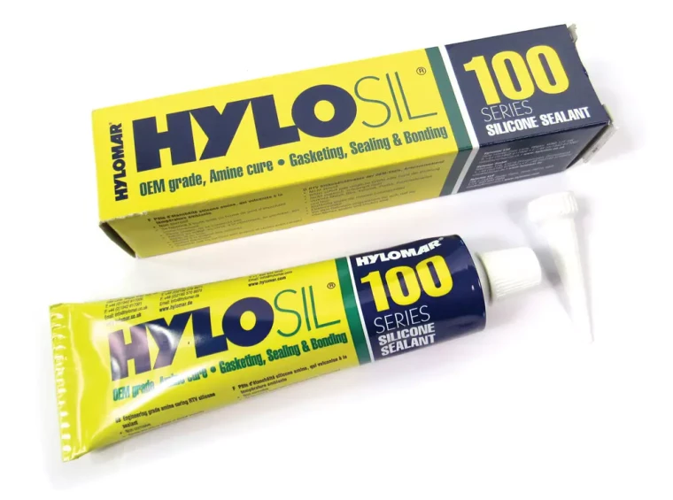 Hylomar Hylosil 100 Series Ivory Silicone Sealant RTC3254, Amine Cure, 3oz Tube (85g)