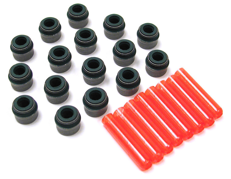 Valve Stem Seal, Set Of 16, For Range Rover Full Size 4.4 (BMW Engine) 2003 - 2005, 2 sets required per engine