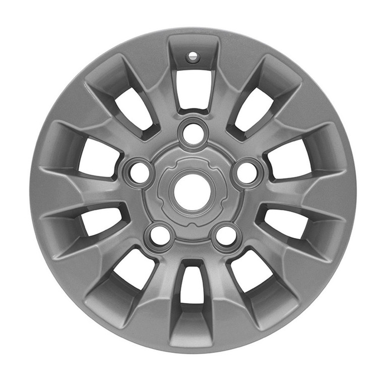 Sawtooth Style Alloy Wheel 16 X 7 Inch LR025862, Silver, For Land Rover Discovery I, Defender 90, And Range Rover Classic (See Fitment Years)