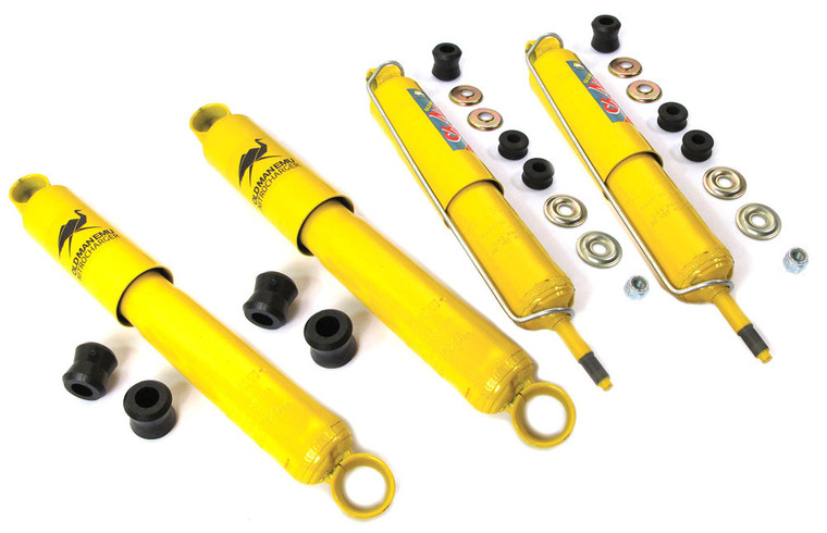 Front And Rear Shock Kit: Old Man Emu / ARB For Land Rover Series 109, 1958 - 1985