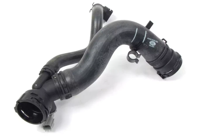 Genuine Lower Radiator Hose LR011482, Includes Temperature Sensor, For Range Rover Full Size L322, 2010 - 2012