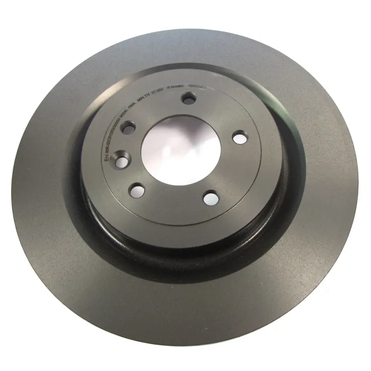 Rear Brake Rotor LR033303, Brembo Prime Line UV-Coated And Vented, 365mm Diameter, For Range Full Size L405 And Range Rover Sport Supercharged (See Fitment Years)