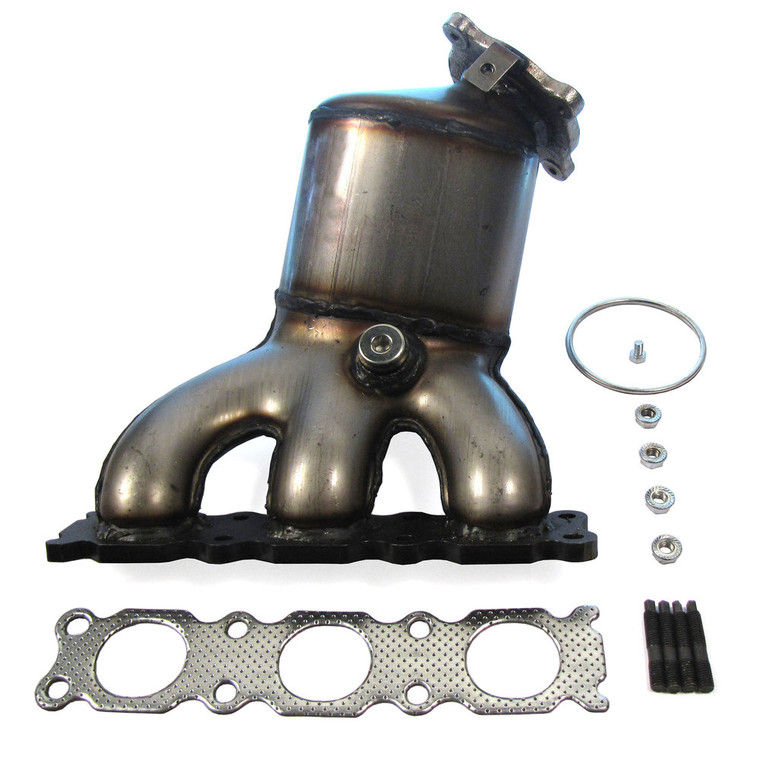 Catalytic Converter With Gaskets LR001967 For Front Cylinders 1, 2, 3 For Land Rover LR2 3.2L L6 Gas 2008-2012 (See Fitment Years)