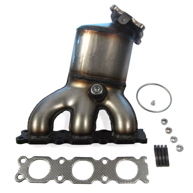 Catalytic Converter With Gaskets LR001968 For Rear Cylinders 4, 5, 6 For Land Rover LR2 3.2L L6 Gas 2008-2012 (See Fitment Years)