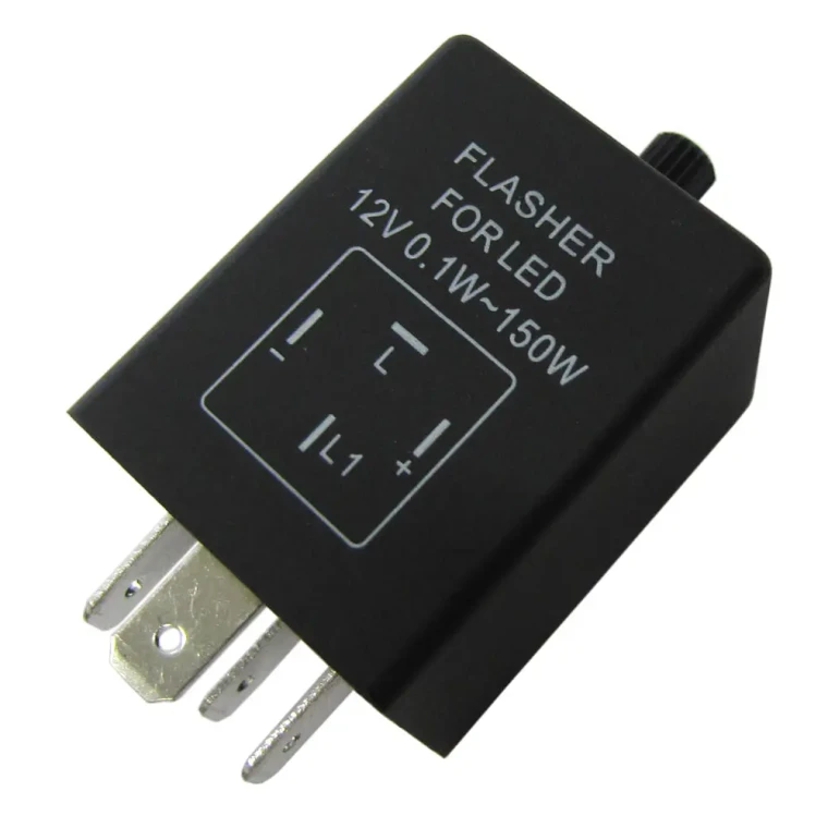 LED Flasher Unit Relay YWT10002L Or PRC8876 By AllMakes4x4, 12-Volt 4-Pin, For Land Rover Defender 90 And Range Rover Classic (See Fitment Years)