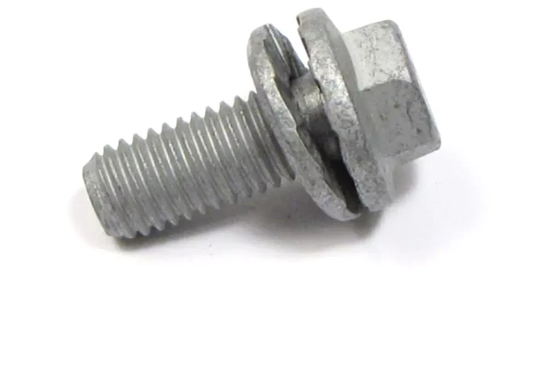 Genuine Hex Bolt With Washer KYG500500, 10 X 25mm, Under Engine Cover And More, For Land Rover LR2, LR3, LR4, Freelander, And Range Rover Sport (See Fitment Years)