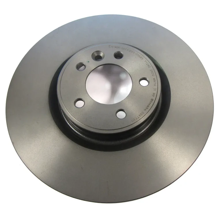 Front Brake Rotor LR016176, Brembo Prime Line UV-Coated And Vented, 380mm Diameter, For Range Rover Full Size L405 And Range Rover Sport Supercharged (See Fitment Years And Notes)