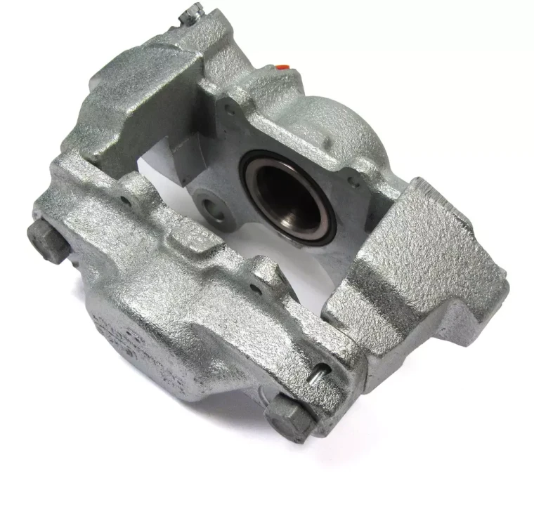 Rear Left Hand Brake Caliper SMC500240, Original Equipment By AP Lockheed, Metric, For Land Rover Discovery I, Defender 90, And Range Rover Classic (See Fitment Years)