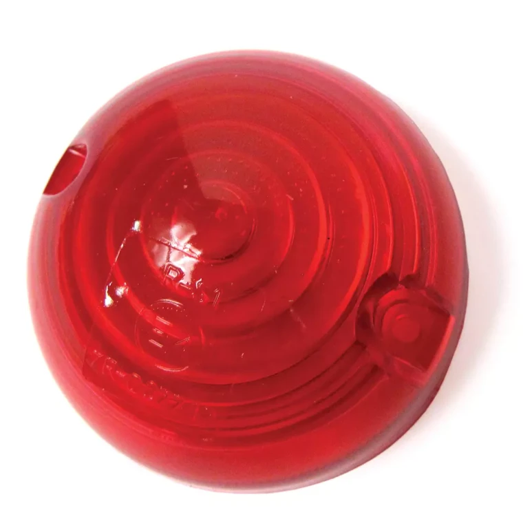 Red Plastic Lens For Part # 3736 For Land Rover Series II/IIA And Land Rover Series III