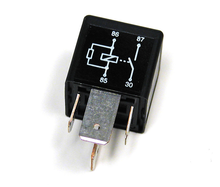 ABS Pump Relay AMR3773, 12-Volt 4-Pin Black, For Land Rover Discovery I, 1995 - 1999