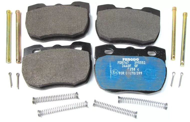 Genuine Front Brake Pads With Pins And Retainer Springs For Land Rover Discovery 1