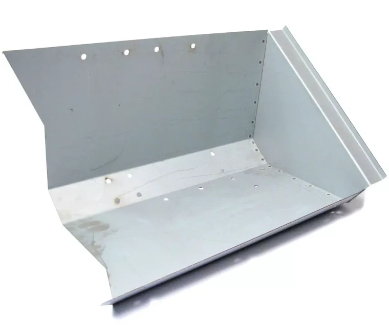 Footwell DA4018N, Right Side, For Land Rover Series 2, 2A, And 3, 88 And 109-Inch Models, Left Hand Drive Models