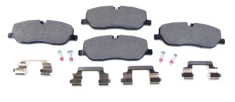Front Brake Pads LR019618 By Textar, Includes Pins And Retaining Clips, For Land Rover LR3, Range Rover Sport, And Range Rover Full Size (See Fitment Years)