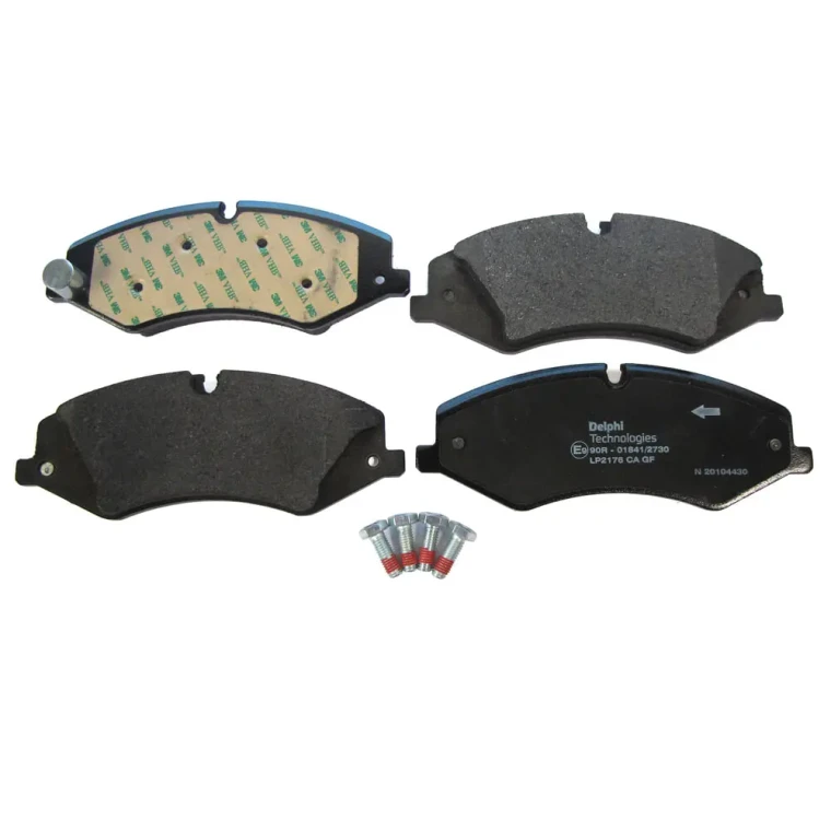 Front Brake Pads LR134700 By Delphi For Land Rover LR4, Discovery 5, Range Rover Sport, And Range Rover Full Size L405 (See Fitment Years)