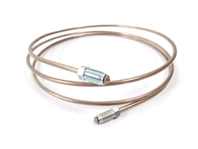Brake Line Pipe 595465, Master Cylinder To Junction Block, For Land Rover Series 2, 2A, And 3 (See Fitment Notes), Non-Corrosive Copper And Nickel EziBend Pipe