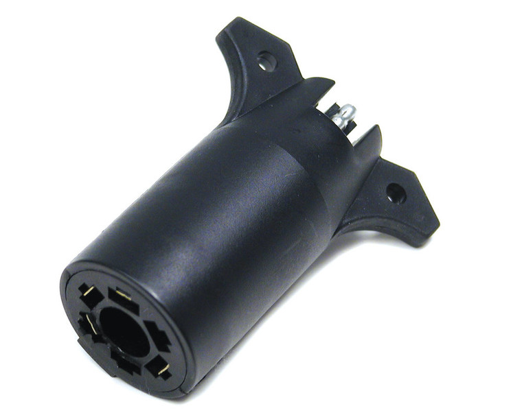 7-Way To Flat-4 Trailer Plug Adapter For Land Rover LR3, Range Rover Full Size, And Range Rover Sport And Sport Supercharged (See Fitment Years)