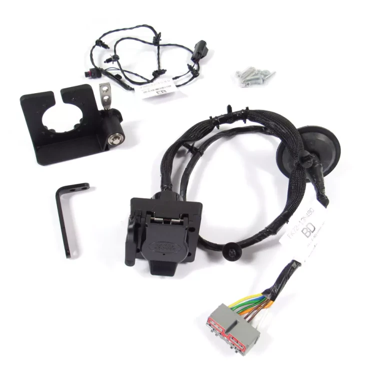 Genuine Trailer Wiring Kit VPLCT0183 For Land Rover Discovery Sport, 5-Seat Model Vehicles, Includes Flat-4 And 7-Way Connectors