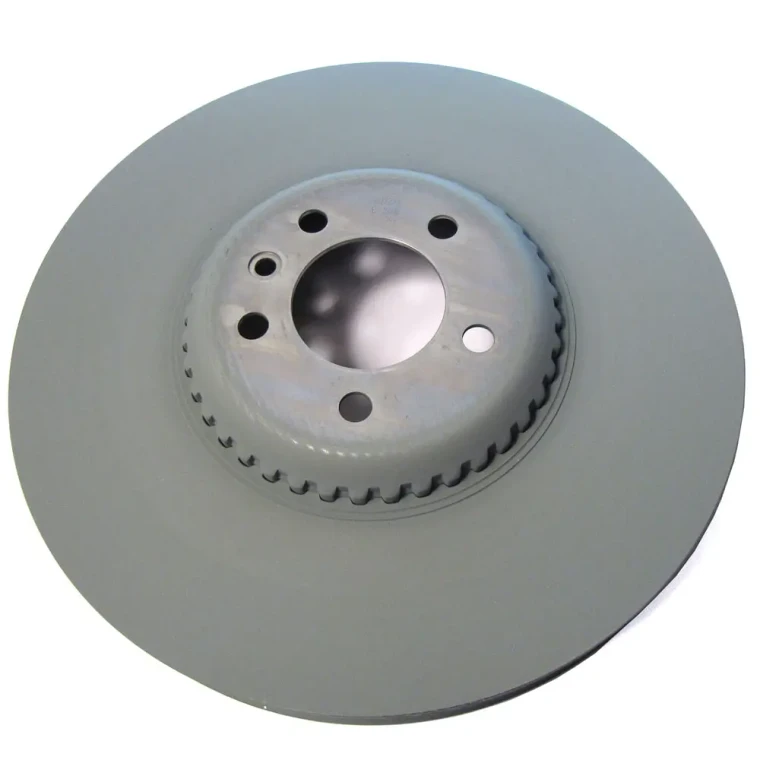 Front Brake Rotor LR153507, Brembo Prime Line UV-Coated And Vented, 20 Inch Wheels, For Range Rover Full Size And Range Rover Sport Supercharged (See Fitment Years And Notes)