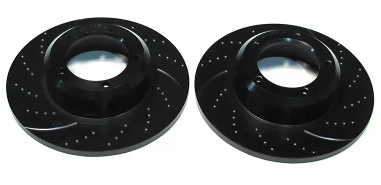 3GD Series Sport Performance Brake Rotors, Front Pair By EBC For Range Rover Classic, Discovery 1 And Defender 110