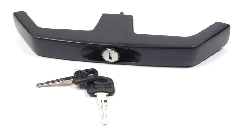 Genuine Tailgate Handle MWC8656 For Rear Door On Range Rover Classic, 1989 - 1995, Includes Two Replacement Keys