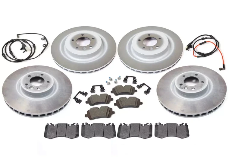 Brake Rebuild Kit Front And Rear, Genuine Rotors And Pads, For Range Rover Sport Supercharged And Range Rover Full Size Supercharged L405 (See Fitment Years)