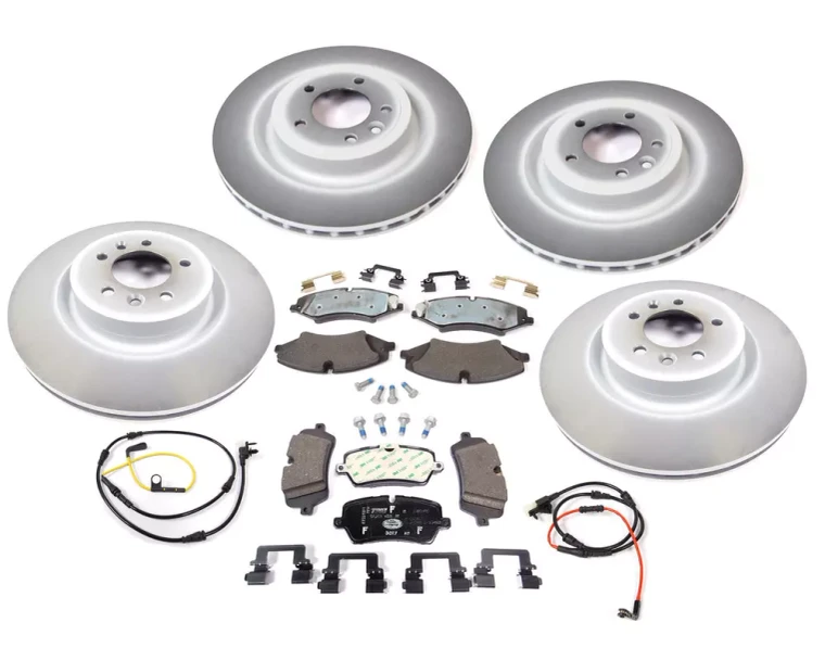Brake Rebuild Kit, Front And Rear, For Range Rover Full Size L405, Includes Genuine Pads, Genuine Rotors And Wear Sensors