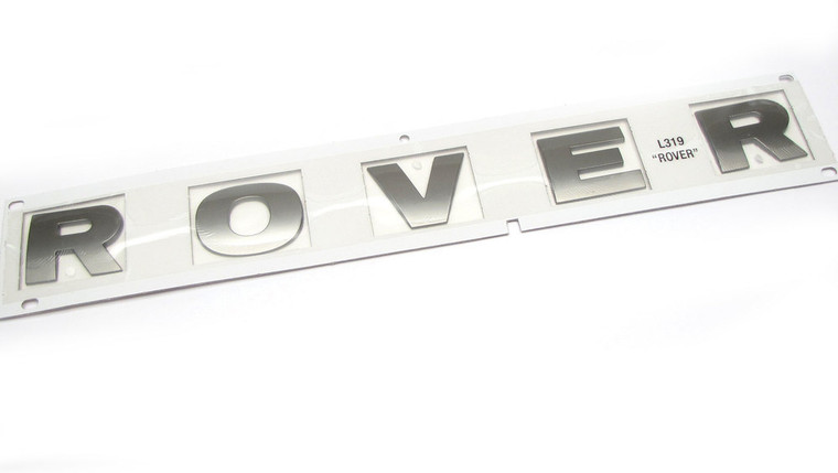 Genuine Hood Decal Lettering 'Rover' DAB500080LPO, Brunel Metallic, For Land Rover LR3 (See Fitment Years)