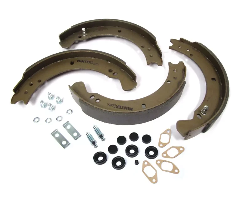Rear Brake Rebuilding Kit, 88-Inch Vehicles, For Land Rover Series 2, 2A And 3, Includes Brake Shoes, Seals, Bleed Screws