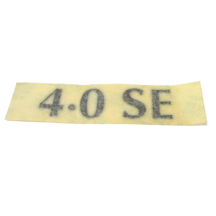 Decal - "4.0 SE" (Gray)