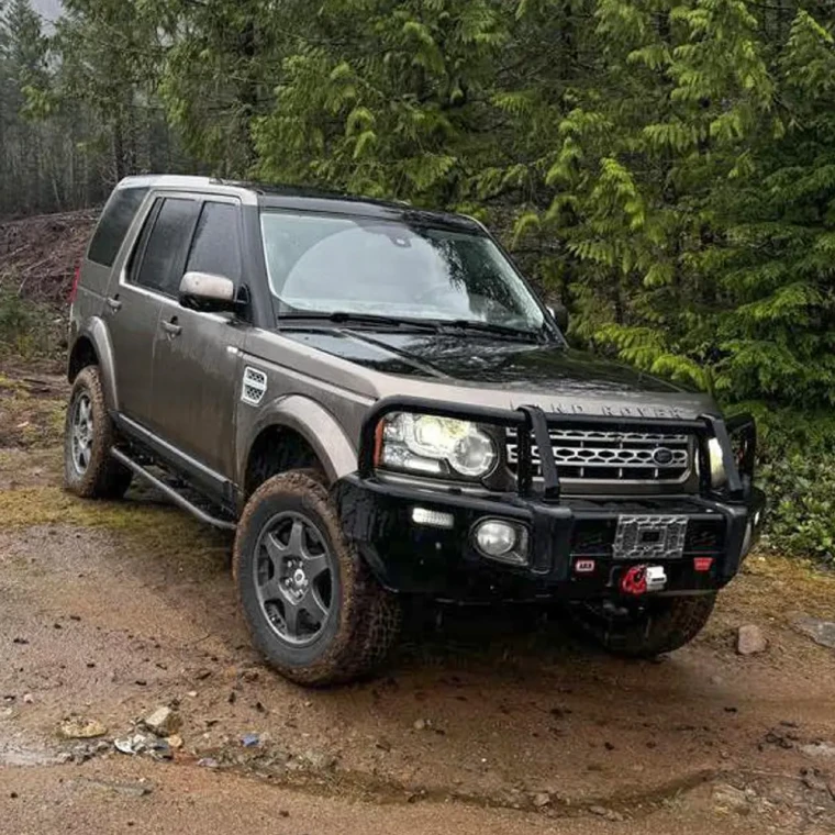 ARB Summit Steel Bumper And Bull Bar With Winch Mount And Style Bundle And Install Kit For Land Rover LR4 V6 3.0L 2014 - 2016