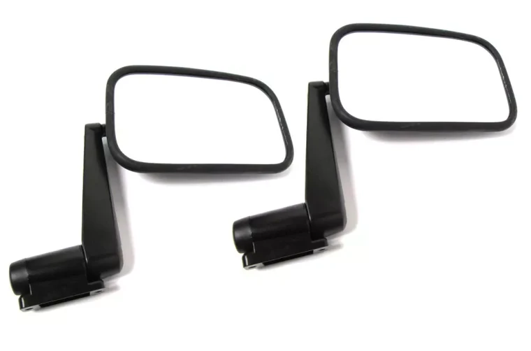 Door Side Mirror Assemblies MTC5217, Right and Left Pair, For Land Rover Defender 90 And 110 (See Fitment Years)