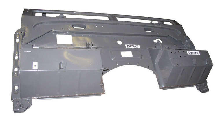 Replacement Galvanized Bulkhead Firewall By Shielder AHA710450, For Land Rover Defender 300 Tdi With Air Vents, 1993 - 2006, Left Hand Drive