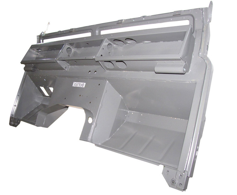 Replacement Galvanized Bulkhead Firewall By Shielder 345879LHD, For Land Rover Series 2A, 1967-1971 Negative Earth, Left Hand Drive North American Spec